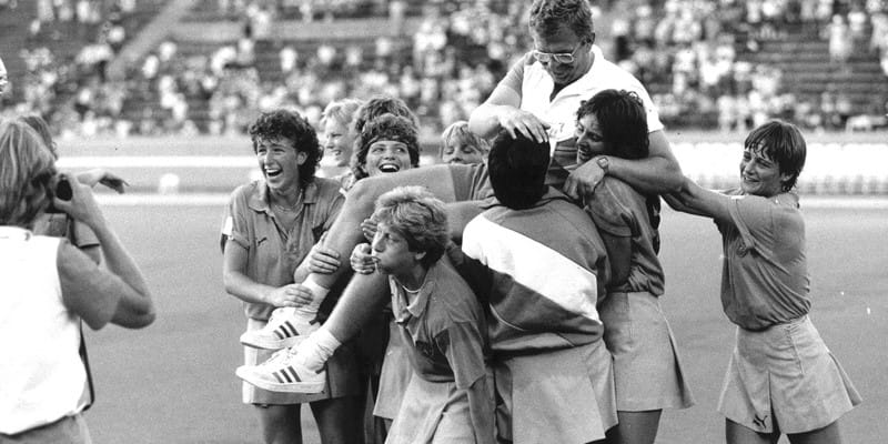 Hockeyvrouwen Los Angeles 1984 Nocnsf