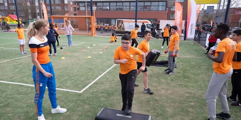 District Spots bieden jongeren veilige sportplekken waar ze zich kunnen ontwikkelen