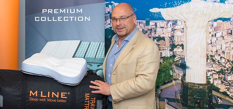 Topsporters testen nieuwe matrassen van partner M line