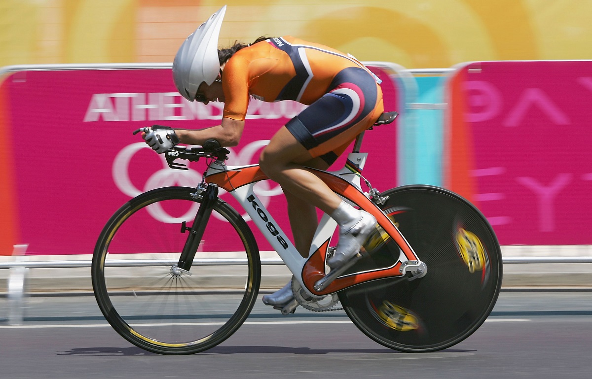 De fiets van Leontien van Moorsel